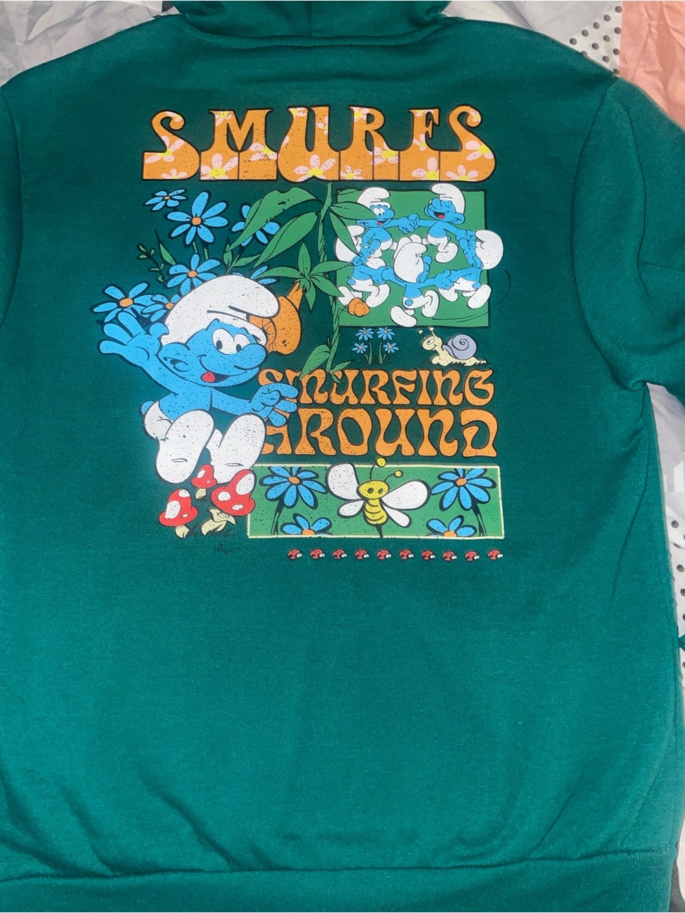 Smurf Hoodie Sweatshirt - Men